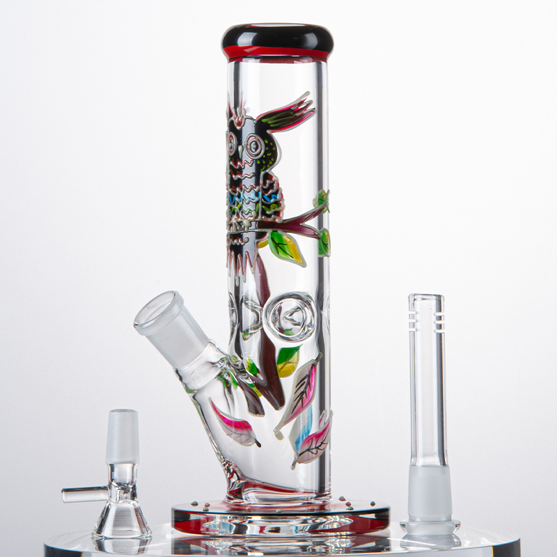 8 Inch Hookahs Mini Small Straight Tube Perc Glass Bongs Glow In The Dark Oil Dab Rigs 18mm Joint Water Pipes With Diffused Downstem
8 Inch Hookahs Mini Small Straight Tube Perc Glass Bongs Glow In The Dark Oil Dab Rigs 18mm Joint Water Pipes With Diffused Downstem