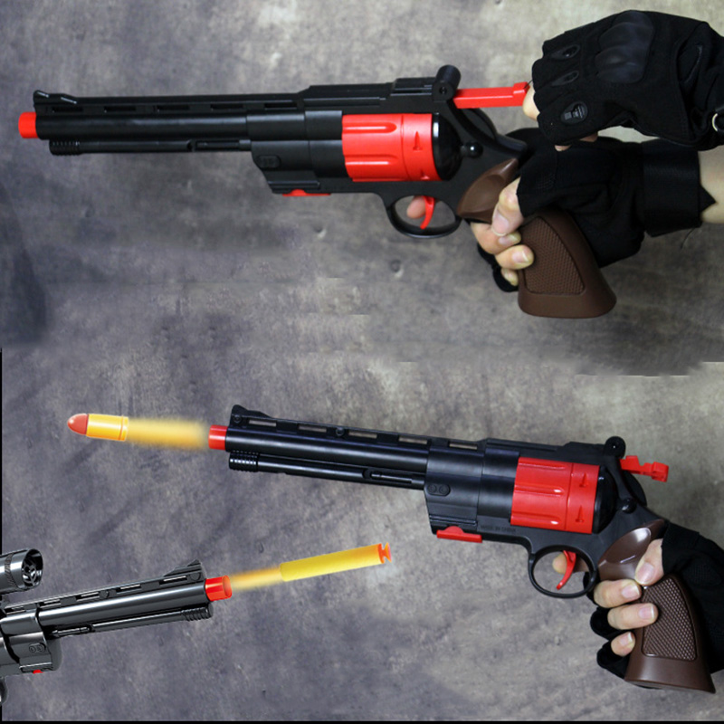 Plastic Soft Rubber Bullet Toy Gun Revolver Pistol Desert Eagle M1911 Shooting safe Blaster for Boys Children Birthday Gifts
Plastic Soft Rubber Bullet Toy Gun Revolver Pistol Desert Eagle M1911 Shooting safe Blaster for Boys Children Birthday Gifts