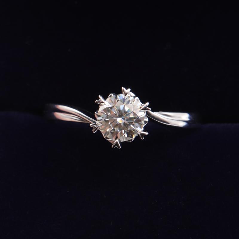 Cluster Rings 18K White Gold Ring Round Excellent Cut Engagement Anniversary Wedding Moissanite Jewelry For Ladies, Golden;silver
Cluster Rings 18K White Gold Ring Round Excellent Cut Engagement Anniversary Wedding Moissanite Jewelry For Ladies, Golden;silver