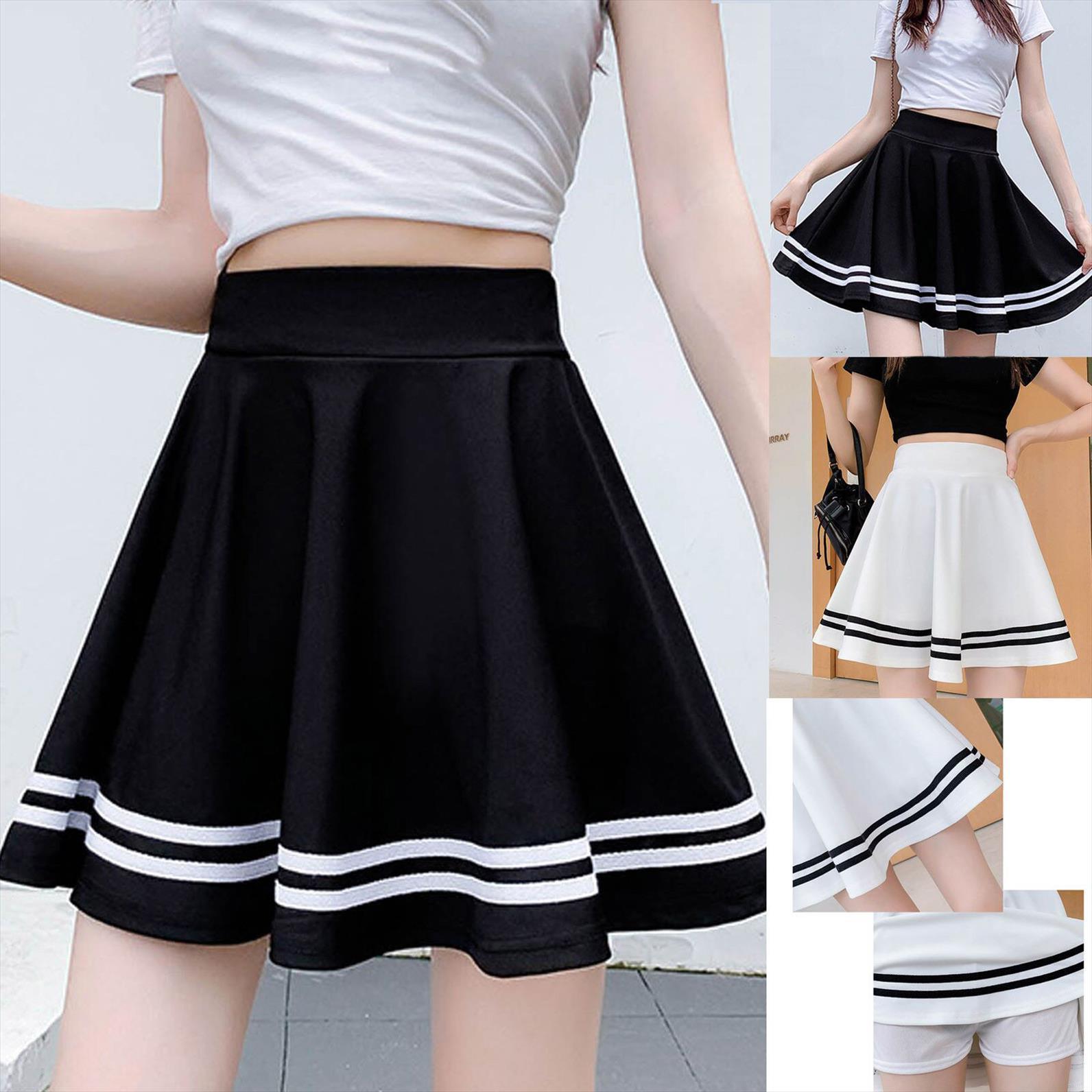 Fashion Cute Sweet Girls Women Skirt Dance Mini Solid Uniform A Line Anti Burnout High Waist Short Skirts, Black
Fashion Cute Sweet Girls Women Skirt Dance Mini Solid Uniform A Line Anti Burnout High Waist Short Skirts, Black
