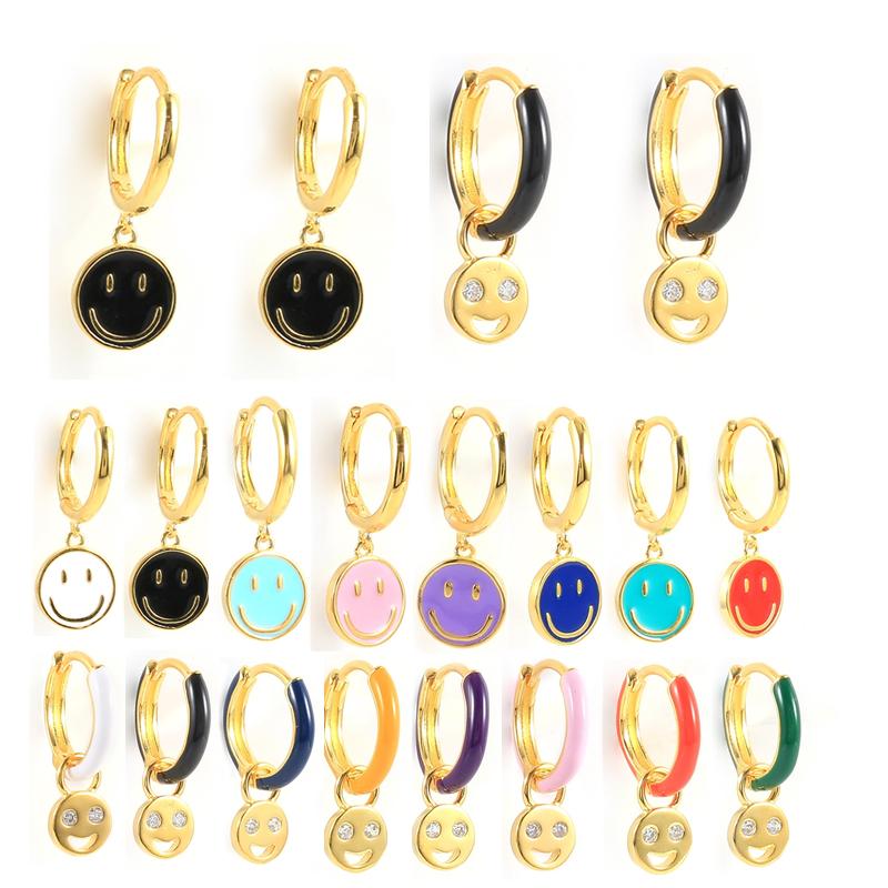 Hoop & Huggie MC 925 Sterling Silver Enamel Small Earrings Women Face Print Black/blue/purple Piercing Dripping Oil Aretes
Hoop & Huggie MC 925 Sterling Silver Enamel Small Earrings Women Face Print Black/blue/purple Piercing Dripping Oil Aretes
