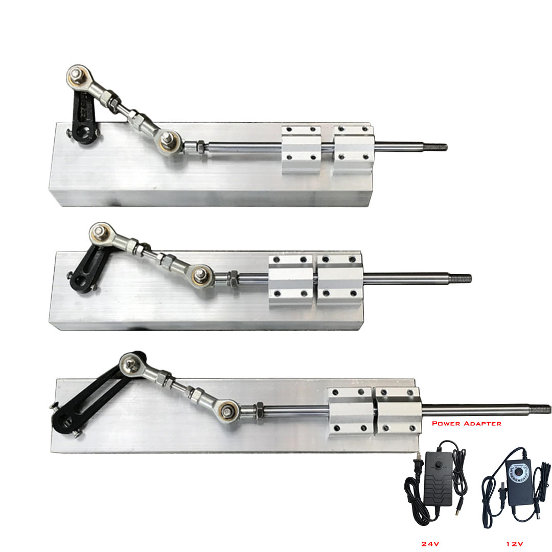DC 24V Telescopic Linear Actuator DIY Kit Metal Gear Reduction Motor Reciprocating Linearly Motor 120rpm
DC 24V Telescopic Linear Actuator DIY Kit Metal Gear Reduction Motor Reciprocating Linearly Motor 120rpm