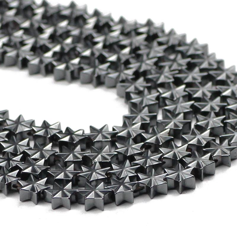 Other Shape 60pcs Snow 7x3mm Black Hematite Hexagram Natural Stone DIY Spacer Loose Beads For Jewelry Bracelets Making Findings
Other Shape 60pcs Snow 7x3mm Black Hematite Hexagram Natural Stone DIY Spacer Loose Beads For Jewelry Bracelets Making Findings