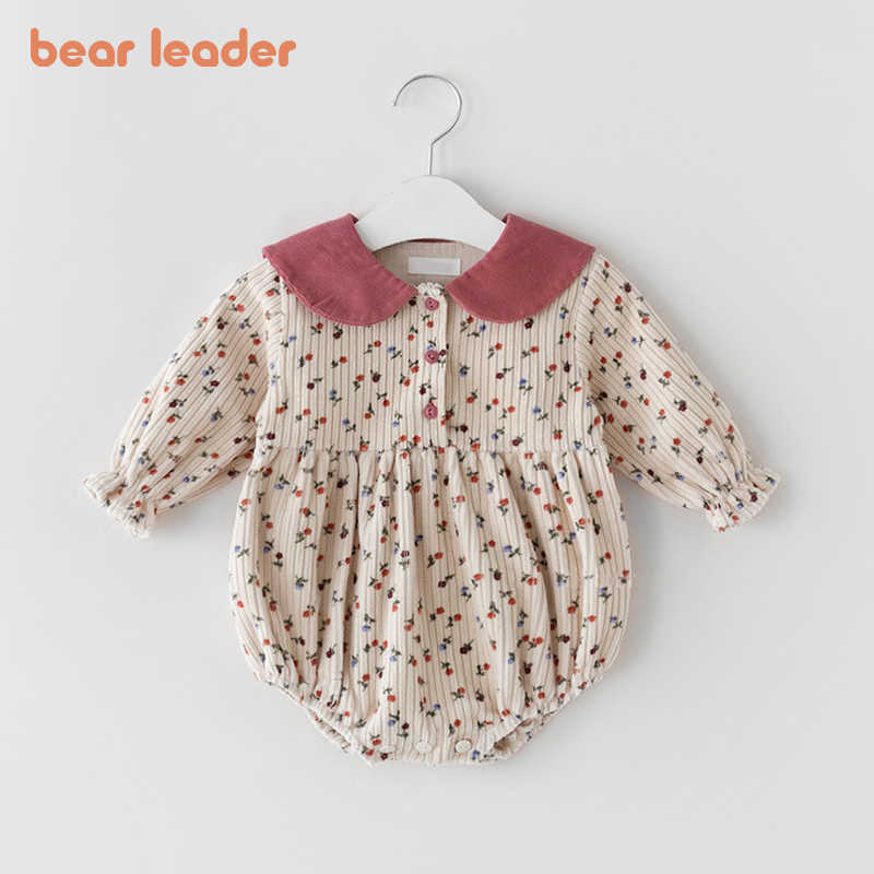 Bear Leader Toddler Baby Floral Romper Spring Girls Infant Clothes Casual Autumn Jumpsuits born Flowers Cute Bodysuits 0-3Y 210708, Ah6130beige
Bear Leader Toddler Baby Floral Romper Spring Girls Infant Clothes Casual Autumn Jumpsuits born Flowers Cute Bodysuits 0-3Y 210708, Ah6130beige