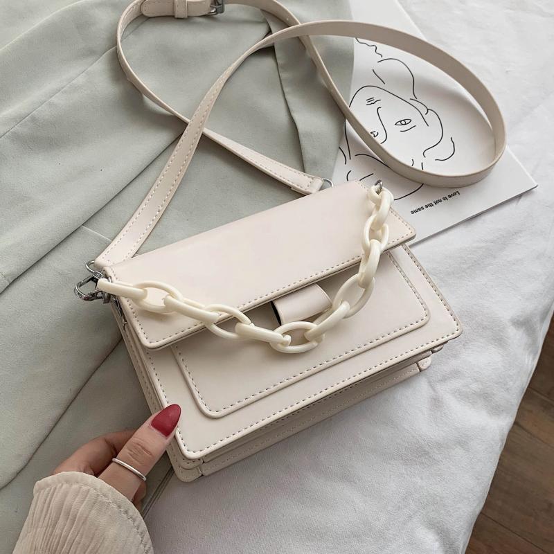 Chain Handbag Women 2021 Fashion PU Leather Shoulder Crossbody Bag Brief Simple Designer Pure Travel Daily Handbag and Purses, Beige
Chain Handbag Women 2021 Fashion PU Leather Shoulder Crossbody Bag Brief Simple Designer Pure Travel Daily Handbag and Purses, Beige