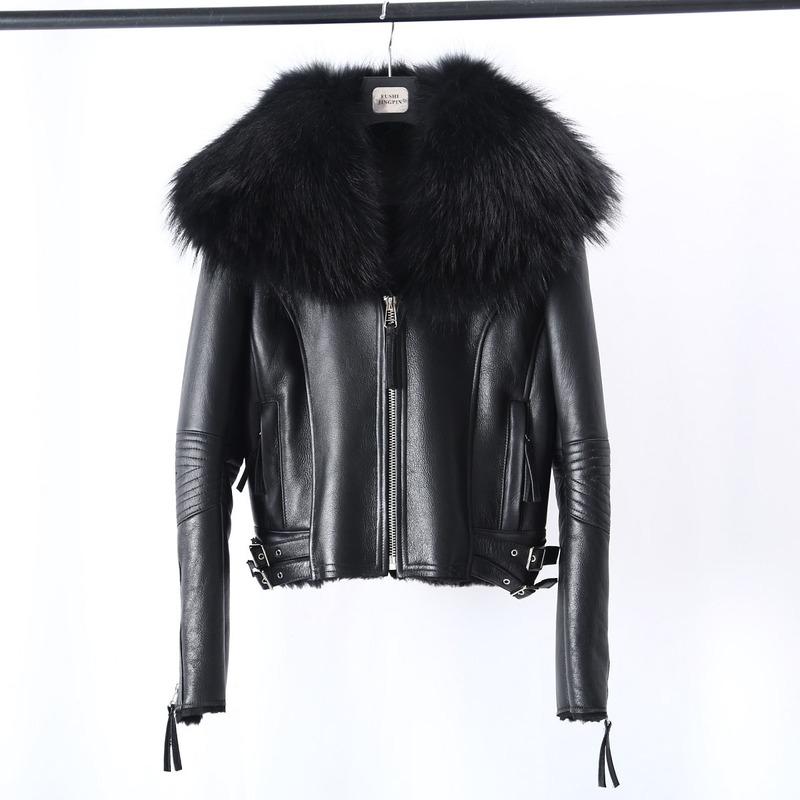 Women's Fur & Faux Coat Real Sheep Shearling Autumn Winter Clothes Women Short Female Jacket Collar 2021 Femme Veste Pph2670, Green
Women's Fur & Faux Coat Real Sheep Shearling Autumn Winter Clothes Women Short Female Jacket Collar 2021 Femme Veste Pph2670, Green