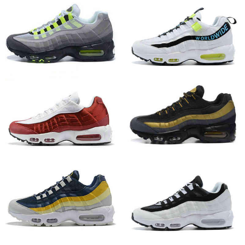 2021 Top Quality 95 Running Shoes Yin Yang Triple Black White Worldwide Seahawks Particle Grey Neon 95s Laser Fuchsia Red Men Women Sports Sneakers Trainers F20, P0017
2021 Top Quality 95 Running Shoes Yin Yang Triple Black White Worldwide Seahawks Particle Grey Neon 95s Laser Fuchsia Red Men Women Sports Sneakers Trainers F20, P0017