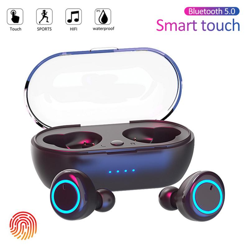 Y50 TWS Bluetooth Earphone 5.0 Wireless Headset IPX7 Waterproof Deep Bass Earbuds True Wireless Stereo Headphone Sport Earphones
Y50 TWS Bluetooth Earphone 5.0 Wireless Headset IPX7 Waterproof Deep Bass Earbuds True Wireless Stereo Headphone Sport Earphones