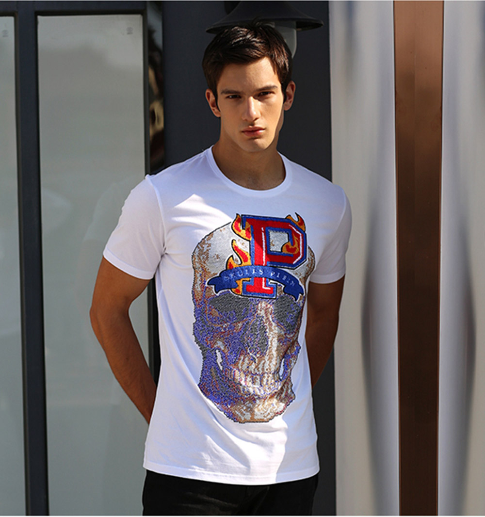 PINK PARADISE PLEIN T-shirts Brand Designer Rhinestone Skull Men T Shirts Classical High Quality Hip Hop Streetwear Tshirt Casual Top Tees fszw59095, Black
PINK PARADISE PLEIN T-shirts Brand Designer Rhinestone Skull Men T Shirts Classical High Quality Hip Hop Streetwear Tshirt Casual Top Tees fszw59095, Black