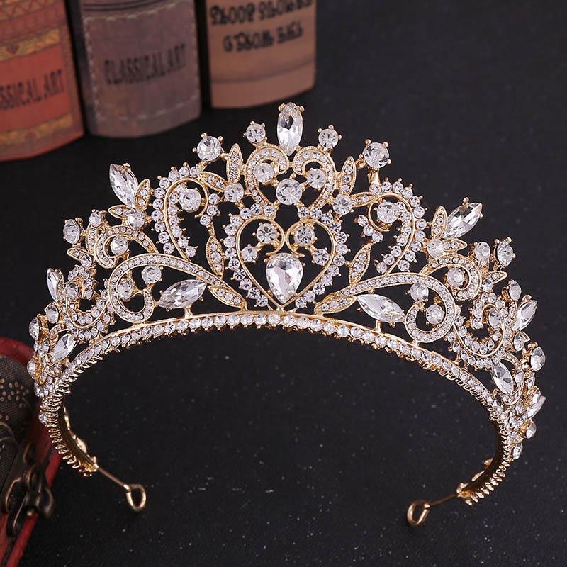 Hair Clips & Barrettes FORSEVEN Baroque Bridal Bride Blue Gold Crystal Tiara And Crown Wedding Party Jewelry Princess Queen Pageant Prom Hea, Golden;silver
Hair Clips & Barrettes FORSEVEN Baroque Bridal Bride Blue Gold Crystal Tiara And Crown Wedding Party Jewelry Princess Queen Pageant Prom Hea, Golden;silver