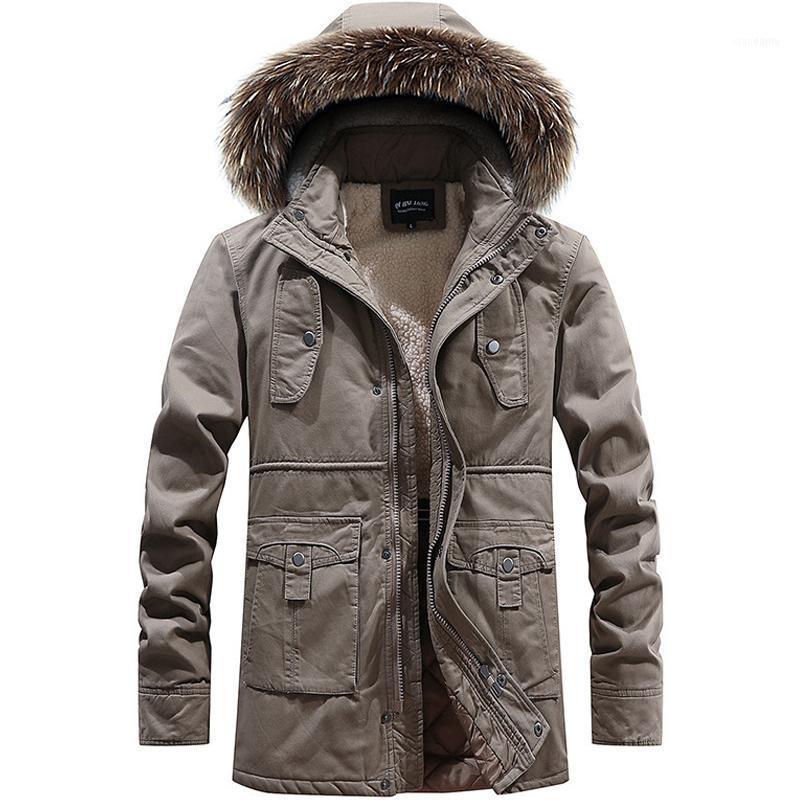 Men's Down & Parkas 2021 Men Fleece Jacket Parka Coats Thicken Warm Winter Windproof Jackets Casual Hooded Outwear Cotton-padded HX0161, Black
Men's Down & Parkas 2021 Men Fleece Jacket Parka Coats Thicken Warm Winter Windproof Jackets Casual Hooded Outwear Cotton-padded HX0161, Black