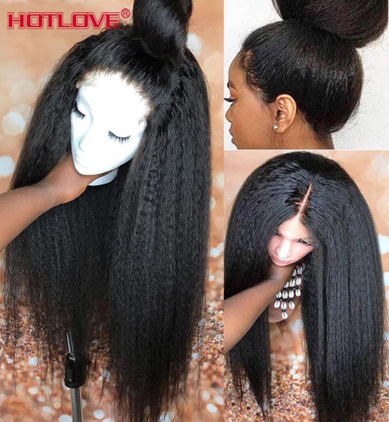 Brazilian Kinky Straight Lace Front Human Hair Wigs 13x1 Middle Part Lace Frontal Wigs 28 inches Remy Hair Wig 180% Density, As pic
Brazilian Kinky Straight Lace Front Human Hair Wigs 13x1 Middle Part Lace Frontal Wigs 28 inches Remy Hair Wig 180% Density, As pic