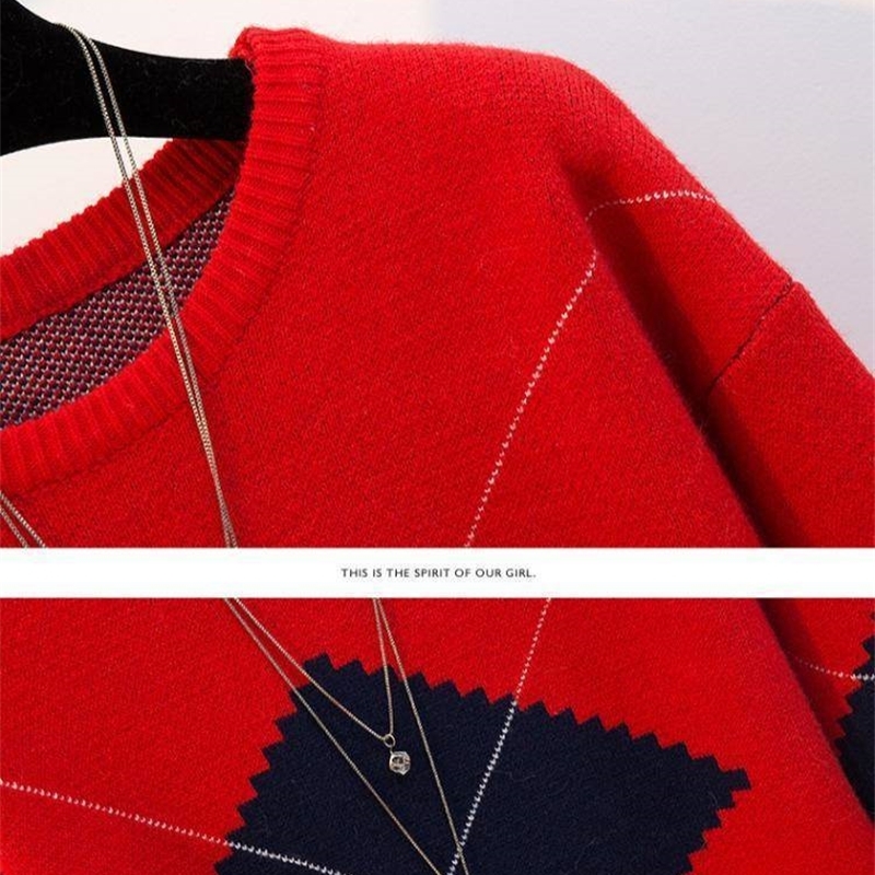 ICHOIX plaid mini skirt 2 piece set women winter clothing knitted sweater two piece outfits casual student Korean 2 piece set T200325