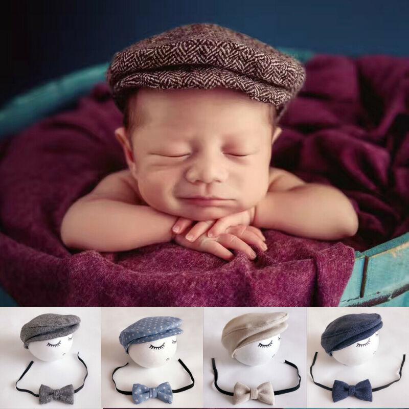 Newborn Baby Peaked Beanie Cap Hat Bow Tie Photo Photography Prop Infant Boy Caps, Beige
Newborn Baby Peaked Beanie Cap Hat Bow Tie Photo Photography Prop Infant Boy Caps, Beige