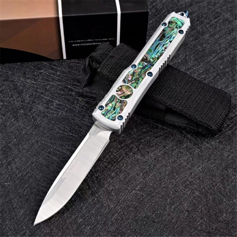 Newer Limited Micr UT85 Shell Version D2 Sharp Blade Aviation Aluminum Handle High Hardness Survival hunt camp Knife Pocket EDC tools