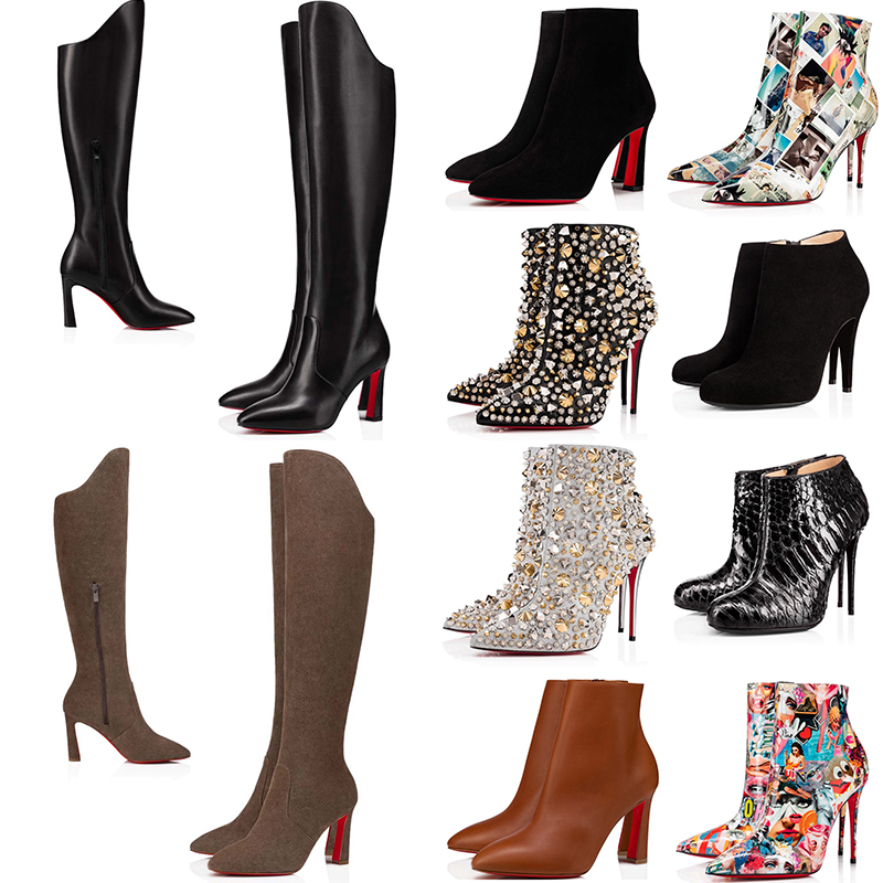 Ladies Winter Sexy Fashion Designer Women Gril Tall Boots Woman Size 35-42 Party Wedding Shoes ankle Soles Heels Boot Heel gift with box, A17 8 10 12cm
Ladies Winter Sexy Fashion Designer Women Gril Tall Boots Woman Size 35-42 Party Wedding Shoes ankle Soles Heels Boot Heel gift with box, A17 8 10 12cm