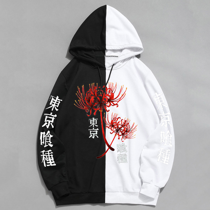 Tokyo Ghoul spider lily Hooded anime kanekiken long sve women's loose men's Sweatshirt Harajuku top Unisex, Black
Tokyo Ghoul spider lily Hooded anime kanekiken long sve women's loose men's Sweatshirt Harajuku top Unisex, Black
