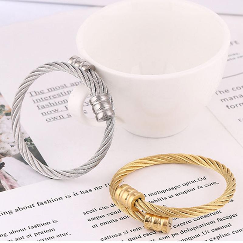 Bangle 20Pcs/Lot 5mm Thickness Vintage Adjustable Stainless Steel Cuff Twist Bangles For DIY Making Women's Men's Girls Jewelry
Bangle 20Pcs/Lot 5mm Thickness Vintage Adjustable Stainless Steel Cuff Twist Bangles For DIY Making Women's Men's Girls Jewelry