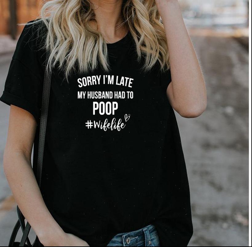 women t shirt sorry im late letters print tshirt women short sleeve o neck loose t shirt ladies causal tee shirt clothes, White
women t shirt sorry im late letters print tshirt women short sleeve o neck loose t shirt ladies causal tee shirt clothes, White