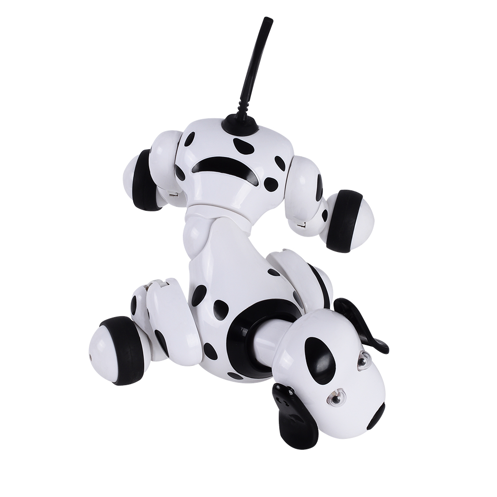 Electronics Robots777-338 Birthday Gift RC zoomer dog 2.4G Wireless Remote Control Smart Dog Electronic Pet Educational Children
