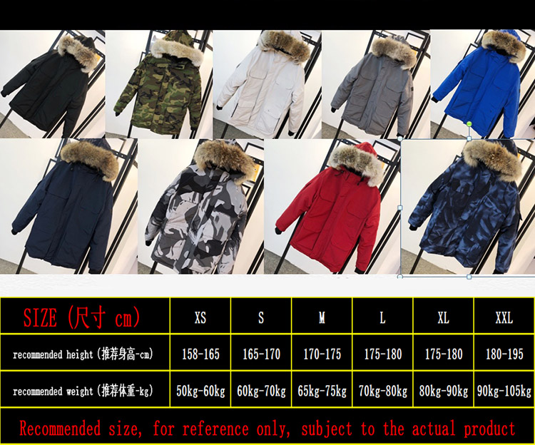 Down jacket men's mid-length thickened extremely cold super large fur collar, xqnm724 3031, Black