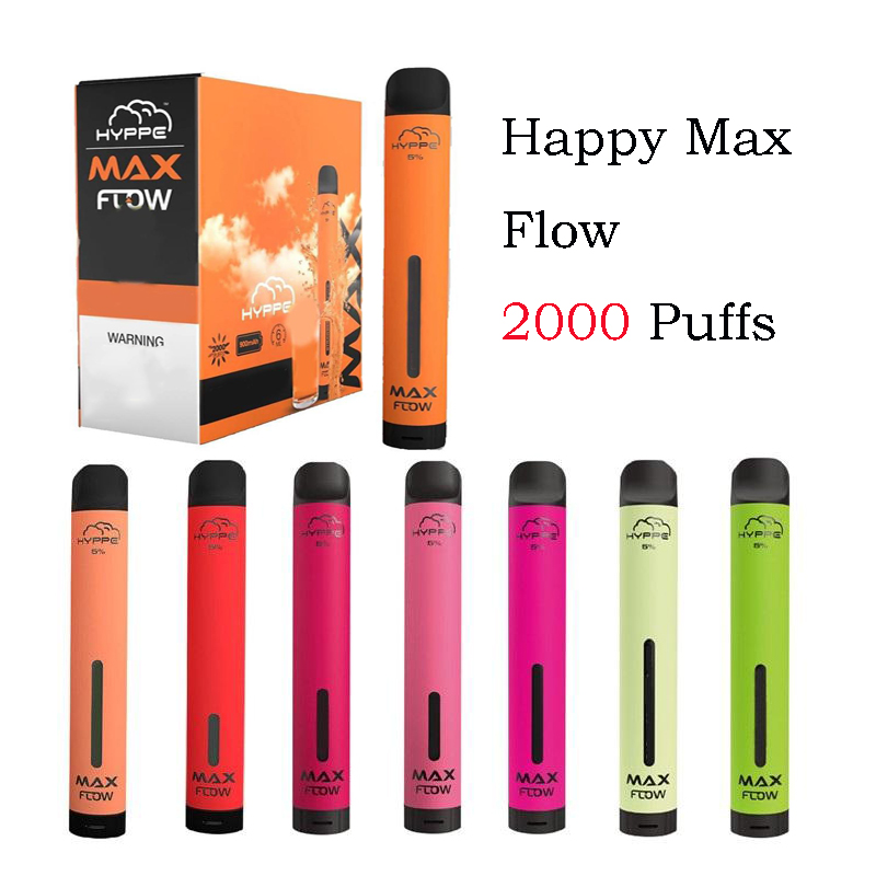 HYPPE Max Flow Disposable Pod Device 2000 Puffs Pre Filled 6ML Vape 900mAh Battery E Cigarettes 
HYPPE Max Flow Disposable Pod Device 2000 Puffs Pre Filled 6ML Vape 900mAh Battery E Cigarettes