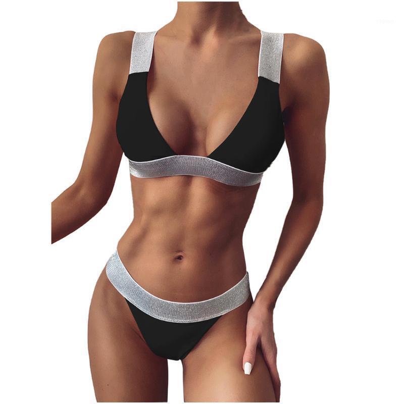 Women' Swimwear Women Nylon Bikini Set Solid Swimsuit Two Piece 2021 Filled Bra Beachwear Drop CSV, Black
Women' Swimwear Women Nylon Bikini Set Solid Swimsuit Two Piece 2021 Filled Bra Beachwear Drop CSV, Black