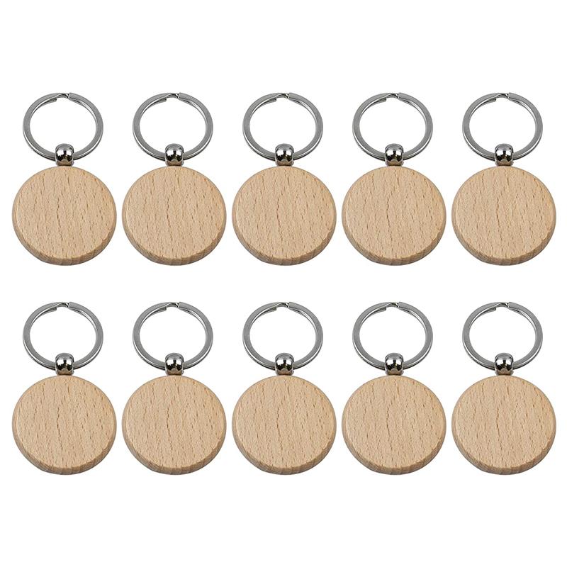 Keychains 10Pcs Blank Round Wooden Key Chain Diy Wood Tags Can Engrave Gifts 40X40mm, Silver
Keychains 10Pcs Blank Round Wooden Key Chain Diy Wood Tags Can Engrave Gifts 40X40mm, Silver
