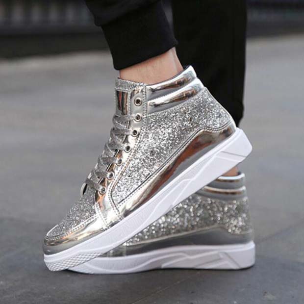 Vintage Men Boots Patent Leather Rhinestone for Man's Martin Shoes Ankle Boot Gold Black High Quality
Vintage Men Boots Patent Leather Rhinestone for Man's Martin Shoes Ankle Boot Gold Black High Quality