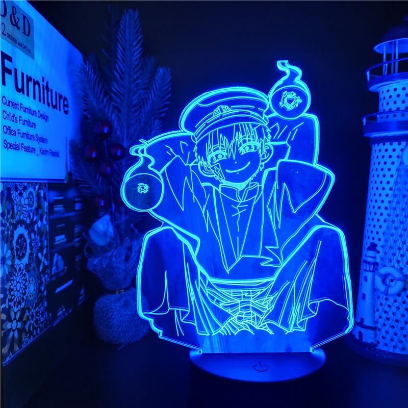 Night Lights Toilet-Bound Hanako Kun 3D Led ANIME LAMP 7 Color Changing Nightlights Lampara For Xmas Gift
Night Lights Toilet-Bound Hanako Kun 3D Led ANIME LAMP 7 Color Changing Nightlights Lampara For Xmas Gift