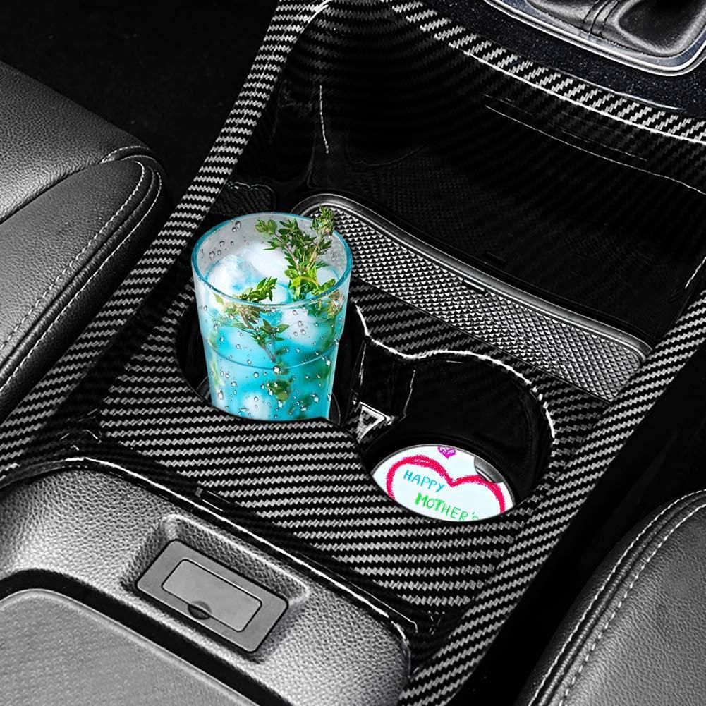 Sublimation Blank Car Ceramics Coasters Hot Transfer Printing Coaster Blank Consumables Materials DHL SXDC29