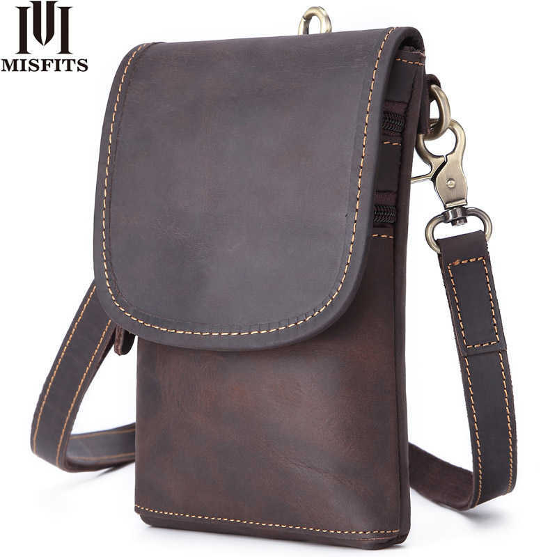 MISFITS 100% genuine leather men's shoulder bag waist pack fashion small crossbody bags cell phone pouch man belt messenger bags 210708, Army green
MISFITS 100% genuine leather men's shoulder bag waist pack fashion small crossbody bags cell phone pouch man belt messenger bags 210708, Army green