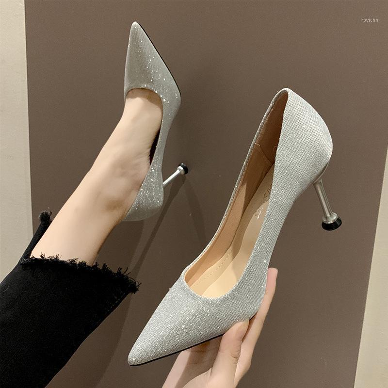 In Autumn 2021 Sexy French Girl's High Heels Women's Slim Versatile Pointed Black Professional Work Shoes Dress
In Autumn 2021 Sexy French Girl's High Heels Women's Slim Versatile Pointed Black Professional Work Shoes Dress
