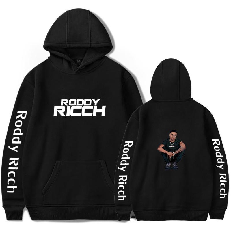 Men's Hoodies & Sweatshirts Rapper RODDY RICCH Streetwear Hip Hop Fashion Hooded Pullover Women Casual Harajuku Trend Clothes, Black
Men's Hoodies & Sweatshirts Rapper RODDY RICCH Streetwear Hip Hop Fashion Hooded Pullover Women Casual Harajuku Trend Clothes, Black