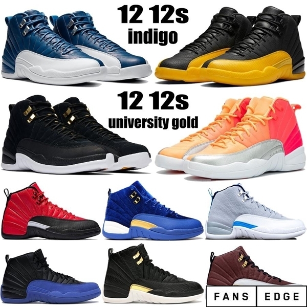New Quality indigo 12 12s jumpman basketball shoes university gold reverse flu game iridescent reflective sunrise CNY mens sneakers trainers
New Quality indigo 12 12s jumpman basketball shoes university gold reverse flu game iridescent reflective sunrise CNY mens sneakers trainers