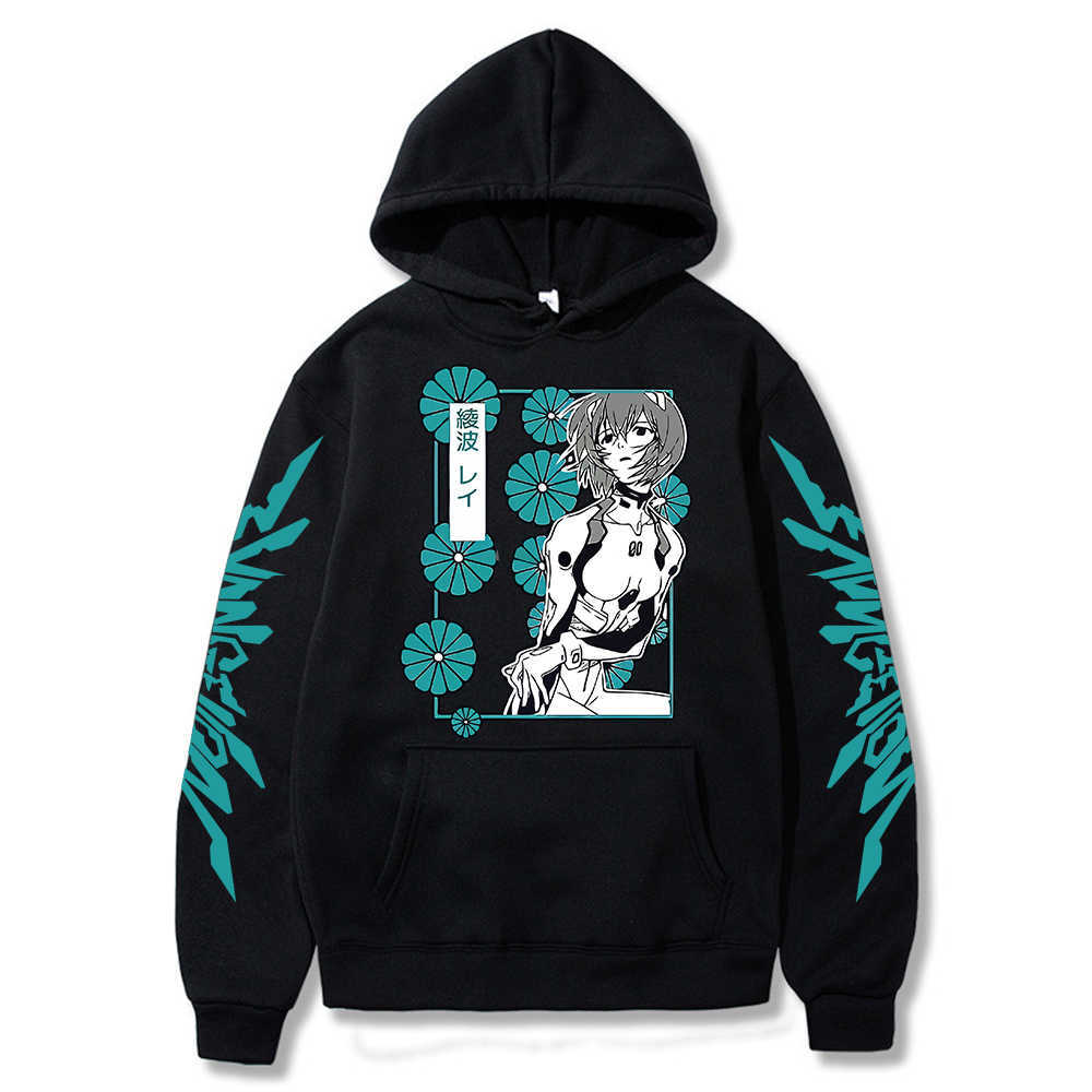 Japan Anime Evangelion Hoodie Men Women Long Sleeve Unisex Streetwear Pullover Sudaderas Harajuku Y0802, Black
Japan Anime Evangelion Hoodie Men Women Long Sleeve Unisex Streetwear Pullover Sudaderas Harajuku Y0802, Black
