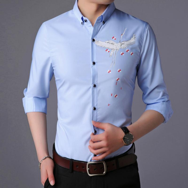 Man Floral Dressess Korean Style Digital Printing Shirts Male Casual Leisure Clothes Long Sleeved, Black
Man Floral Dressess Korean Style Digital Printing Shirts Male Casual Leisure Clothes Long Sleeved, Black