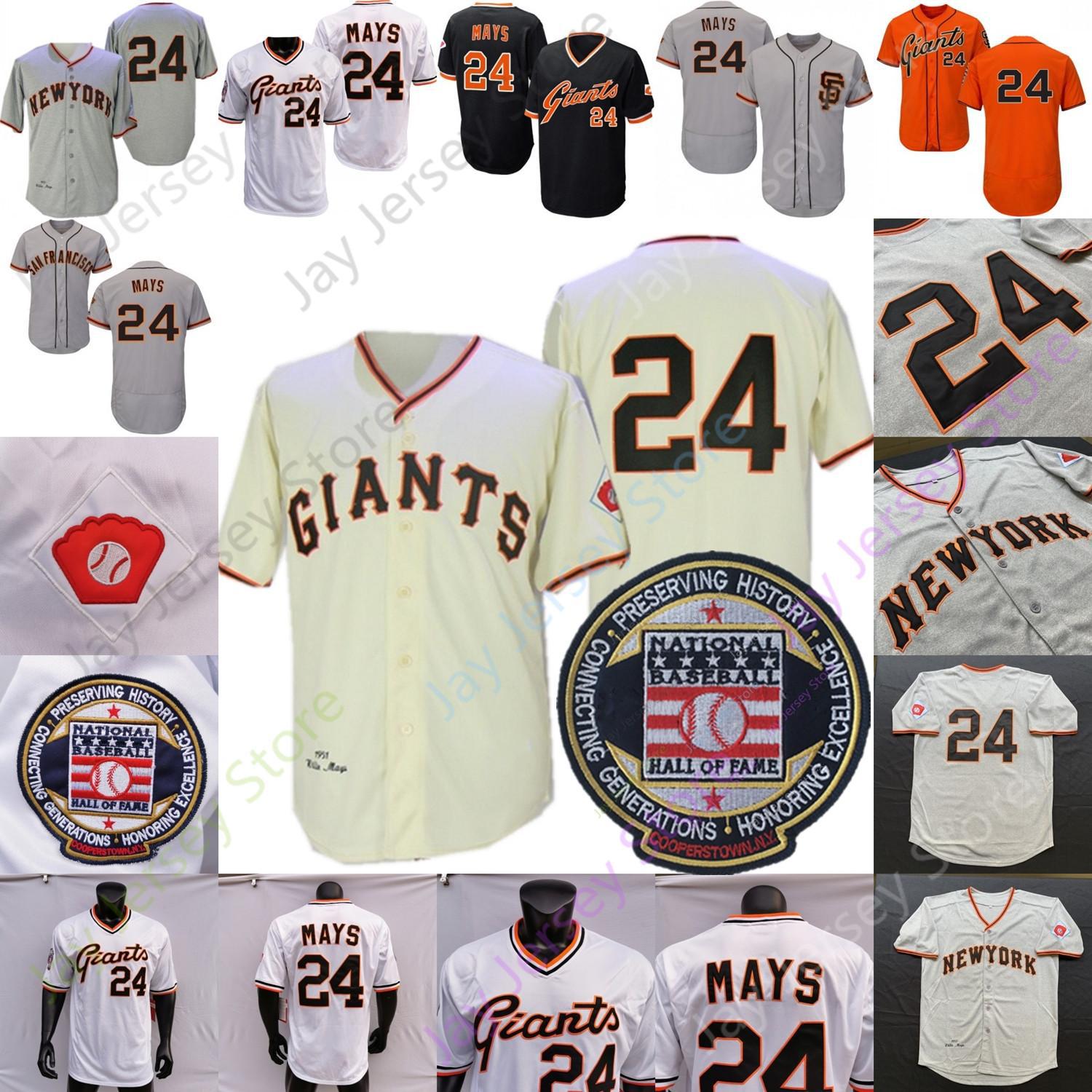 Willie Mays Jersey 1951 Cream Baseball Hall Of Fame Patch White Pinstripe Navy Pullover Button Home Away All Stitched, Black
Willie Mays Jersey 1951 Cream Baseball Hall Of Fame Patch White Pinstripe Navy Pullover Button Home Away All Stitched, Black