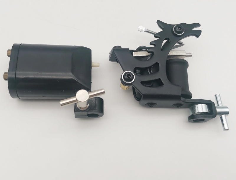 New Arrival Tattoo Machine Gun Handmade Dragon Black 8Coils and 1Pc Plastic Good Motor Rotary Liner Shader For Tattooage Kits Supply
New Arrival Tattoo Machine Gun Handmade Dragon Black 8Coils and 1Pc Plastic Good Motor Rotary Liner Shader For Tattooage Kits Supply