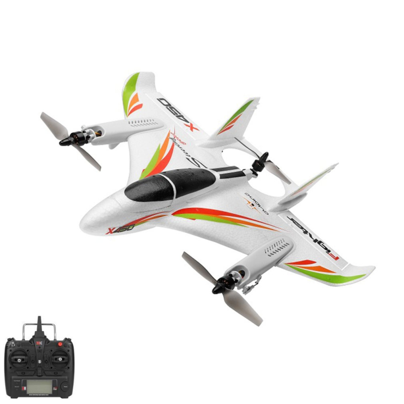 Professional Brushless Fixed Wing Stunt RC Glider Plane 3D 6G Mode 500M Vertical Takeoff Landing Indoor Outside RC Aircraft Toy, White
Professional Brushless Fixed Wing Stunt RC Glider Plane 3D 6G Mode 500M Vertical Takeoff Landing Indoor Outside RC Aircraft Toy, White