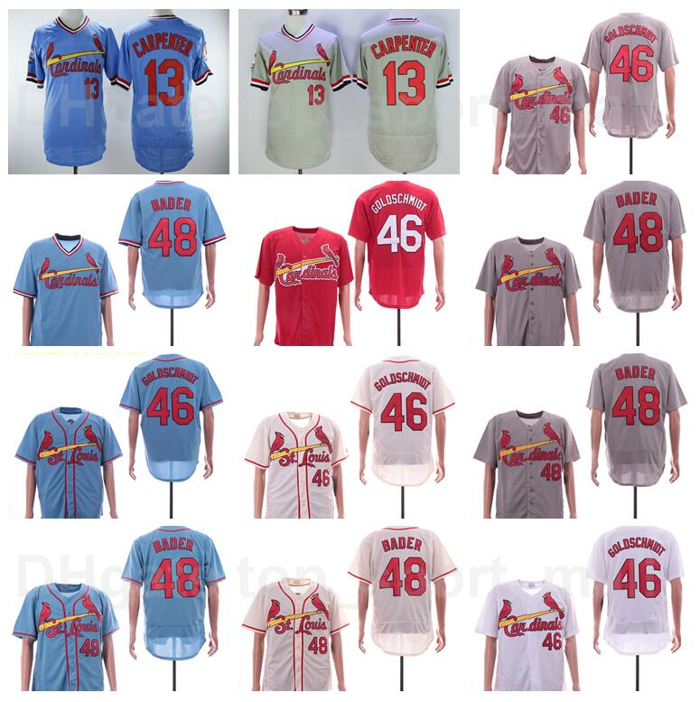 2018 Style Baseball 46 Paul Goldschmi Jersey 48 Harrison Bader 13 Matt Carpenter Pullover Red Blue White Beige Grey Stitched Discount Cheap, Blue;black
2018 Style Baseball 46 Paul Goldschmi Jersey 48 Harrison Bader 13 Matt Carpenter Pullover Red Blue White Beige Grey Stitched Discount Cheap, Blue;black