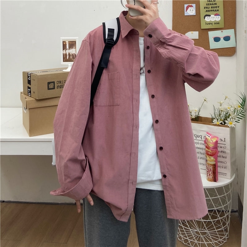 2021 New Spring 100% Cotton Corduroy Men's Fashion Retro Casual Shirt Men Streetwear Korean Loose Long Sleeve Shirts Mens -3xl Hwwo, Dark gray
2021 New Spring 100% Cotton Corduroy Men's Fashion Retro Casual Shirt Men Streetwear Korean Loose Long Sleeve Shirts Mens -3xl Hwwo, Dark gray
