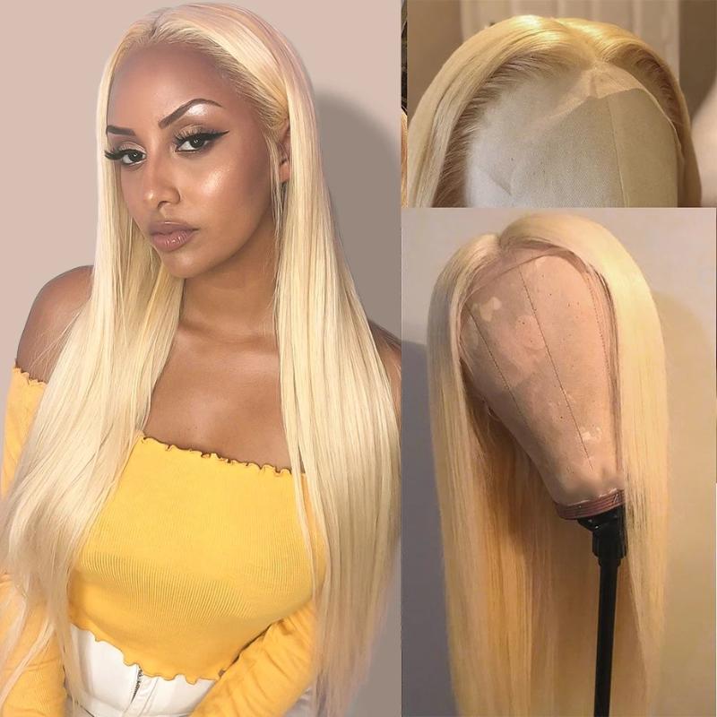 613 Honey Blonde Brazilian Straight Hair Lace Front Wigs 100% Human Hair Wigs 180% Glueless 13x6 Lace Frontal Wig Free Part Wig, As pic
613 Honey Blonde Brazilian Straight Hair Lace Front Wigs 100% Human Hair Wigs 180% Glueless 13x6 Lace Frontal Wig Free Part Wig, As pic