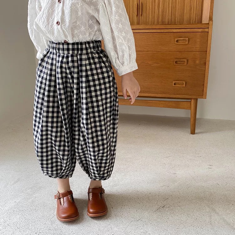 AMBB Qulaity Kids Girls Plaid Pants New Fashions Children Trousers Spring Autumn Lovely Girls Child Pants, Blue
AMBB Qulaity Kids Girls Plaid Pants New Fashions Children Trousers Spring Autumn Lovely Girls Child Pants, Blue