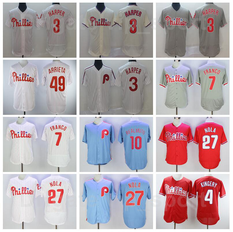 Baseball 2018 Style 27 Aaron Nola Jersey 4 Scott Kingery 7 Maikel Franco 10 JT Realmuto 49 Arrieta Pinstripe Red White Blue Clearance, 3 white
Baseball 2018 Style 27 Aaron Nola Jersey 4 Scott Kingery 7 Maikel Franco 10 JT Realmuto 49 Arrieta Pinstripe Red White Blue Clearance, 3 white