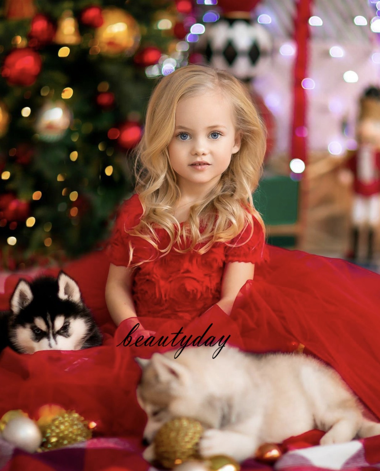 2021 New Floral Flower Girls' Dresses For Wedding Kids Formal Wear 3D Rose Flower Short Sleeves Full Length Zipper Back Birthday Party