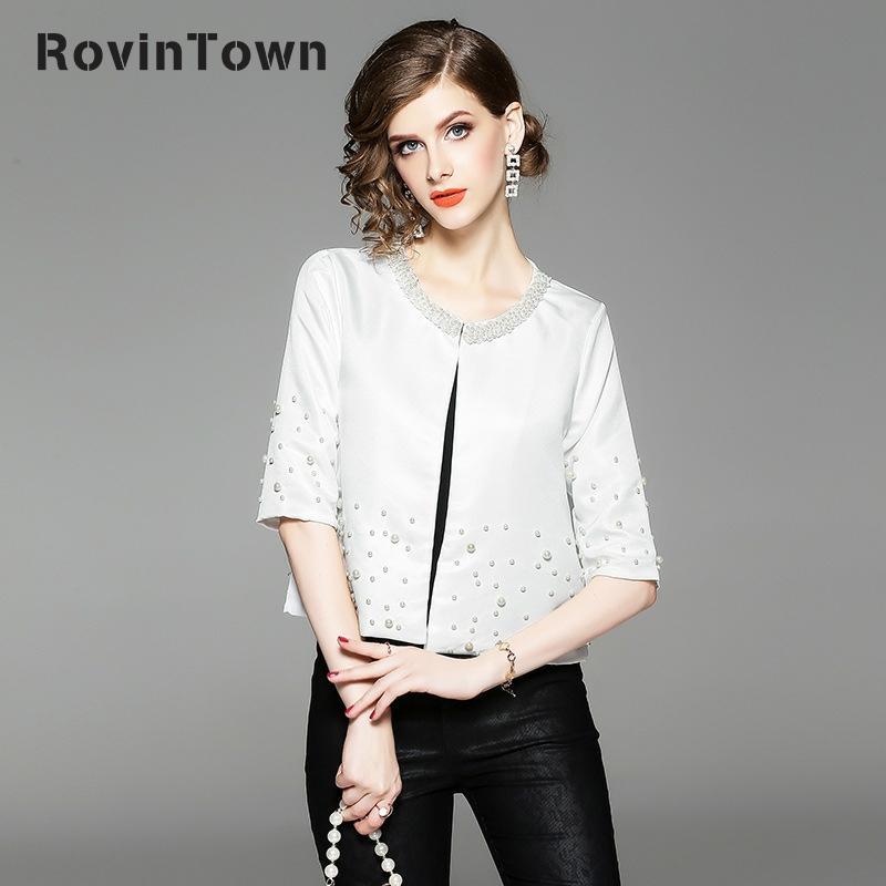 Women' Jackets Autumn Casual Style White Tight Women O Neck Three Quarter Length Sleeve Jacket 2021 Jaket
Women' Jackets Autumn Casual Style White Tight Women O Neck Three Quarter Length Sleeve Jacket 2021 Jaket
