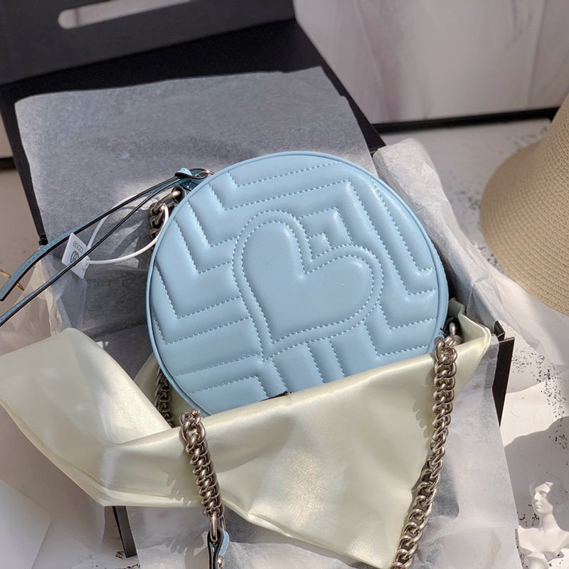 Designer Marmont Real Mini Leather With Ladies Handbags Round Back Heart Fashion Luxury Women Bags Shoulder Messenger Bag BOX Tqbee, Red
Designer Marmont Real Mini Leather With Ladies Handbags Round Back Heart Fashion Luxury Women Bags Shoulder Messenger Bag BOX Tqbee, Red