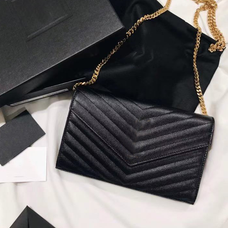 Yjia Caviar Envelope Package 2021 New Spring and Summer Womens Bags Elegant Womens Fashion Chain Shoulder Messenger Bag, Black
Yjia Caviar Envelope Package 2021 New Spring and Summer Womens Bags Elegant Womens Fashion Chain Shoulder Messenger Bag, Black