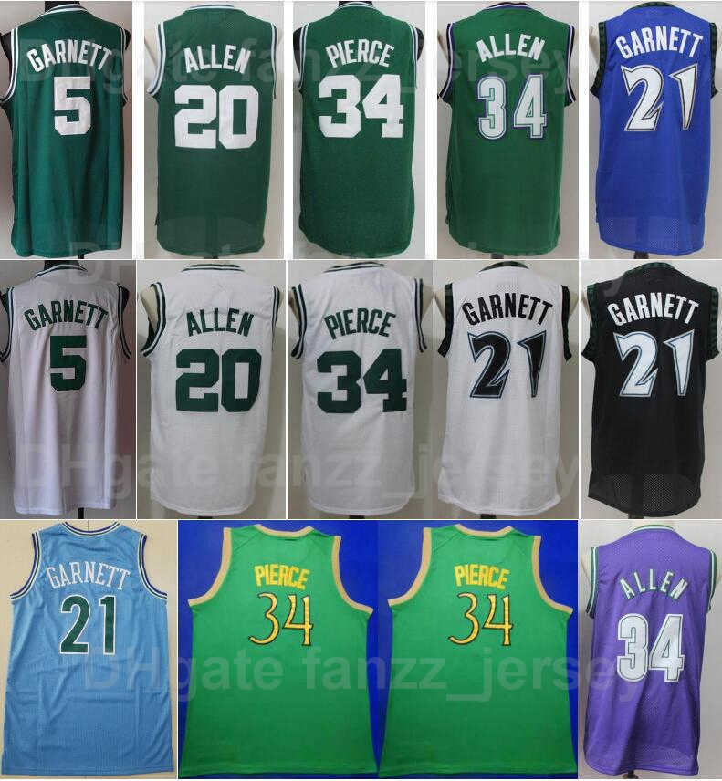 Men Retro Basketball Paul Pierce Jersey 34 Ray Allen 20 Kevin Garnett 5 21 Green Black White Blue Team Color For Sport Fans Vinatge Breathable Pure Cotton Top/High, 34 green
Men Retro Basketball Paul Pierce Jersey 34 Ray Allen 20 Kevin Garnett 5 21 Green Black White Blue Team Color For Sport Fans Vinatge Breathable Pure Cotton Top/High, 34 green